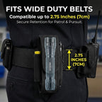 CB-T8 Tactical Flashlight Single Mode 1000 Lumens – High Output LED Torch for Police Duty & Security. Complete Kit with Holster, Tactical Pen, Wall Charger & 2 Rechargeable Power Sources