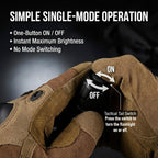 CB-T8 Tactical Flashlight Single Mode 1000 Lumens – High Output LED Torch for Police Duty & Security. Complete Kit with Holster, Tactical Pen, Wall Charger & 2 Rechargeable Power Sources