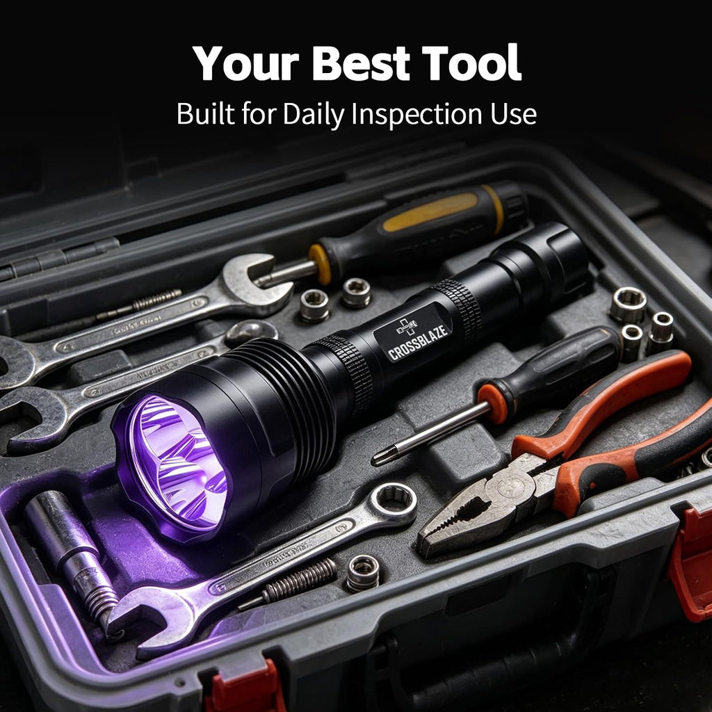 395nm UV Flashlight, High-Power Triple LEDs Long-Lasting Black Light for Pet Urine Detection, Resin Curing & Scorpion Finding