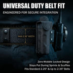 Tactical Flashlight with Silent Magnetic Holster, 1000 Lumens Rechargeable LED Light, USB-C Fast Charging, IP65 Waterproof for Police Duty Belt, Security Patrol & Emergency, CB-T10