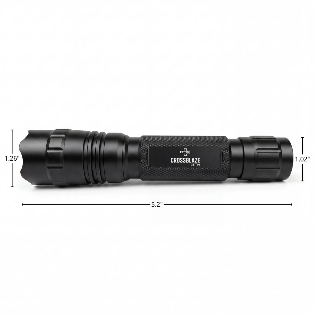 CroosBlaze® CB-T10 Tactiacl Flashlight CROSSBLAZE