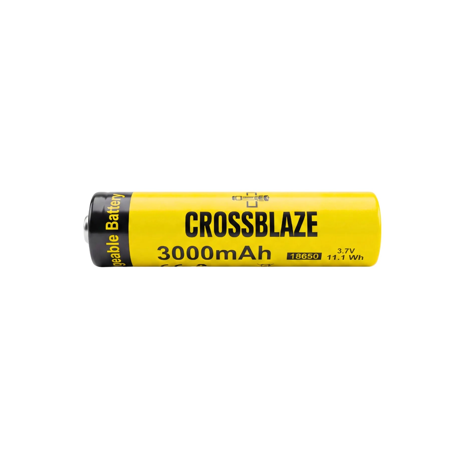 CroosBlaze® 18650 Rechargeable Battery 3000mAh - 2PCS
