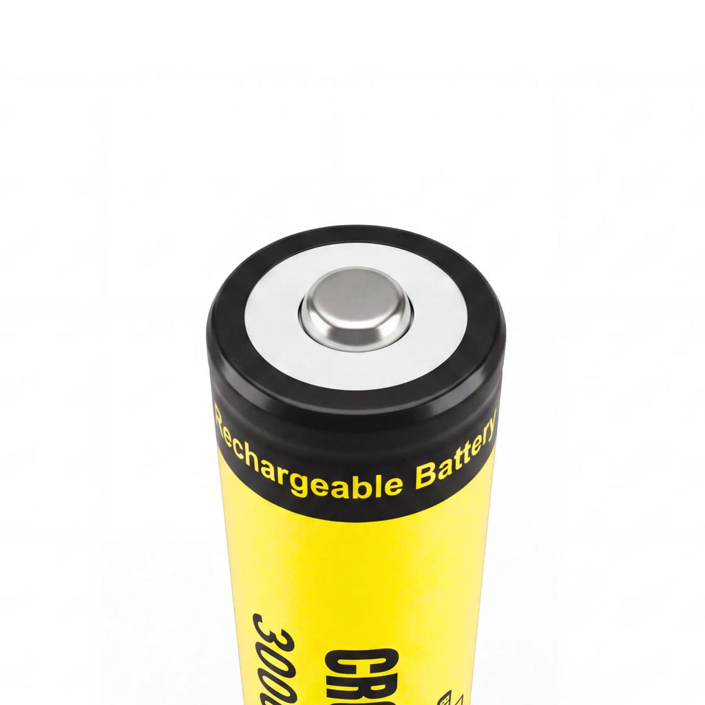 CroosBlaze® 18650 Rechargeable Battery 3000mAh - 2PCS