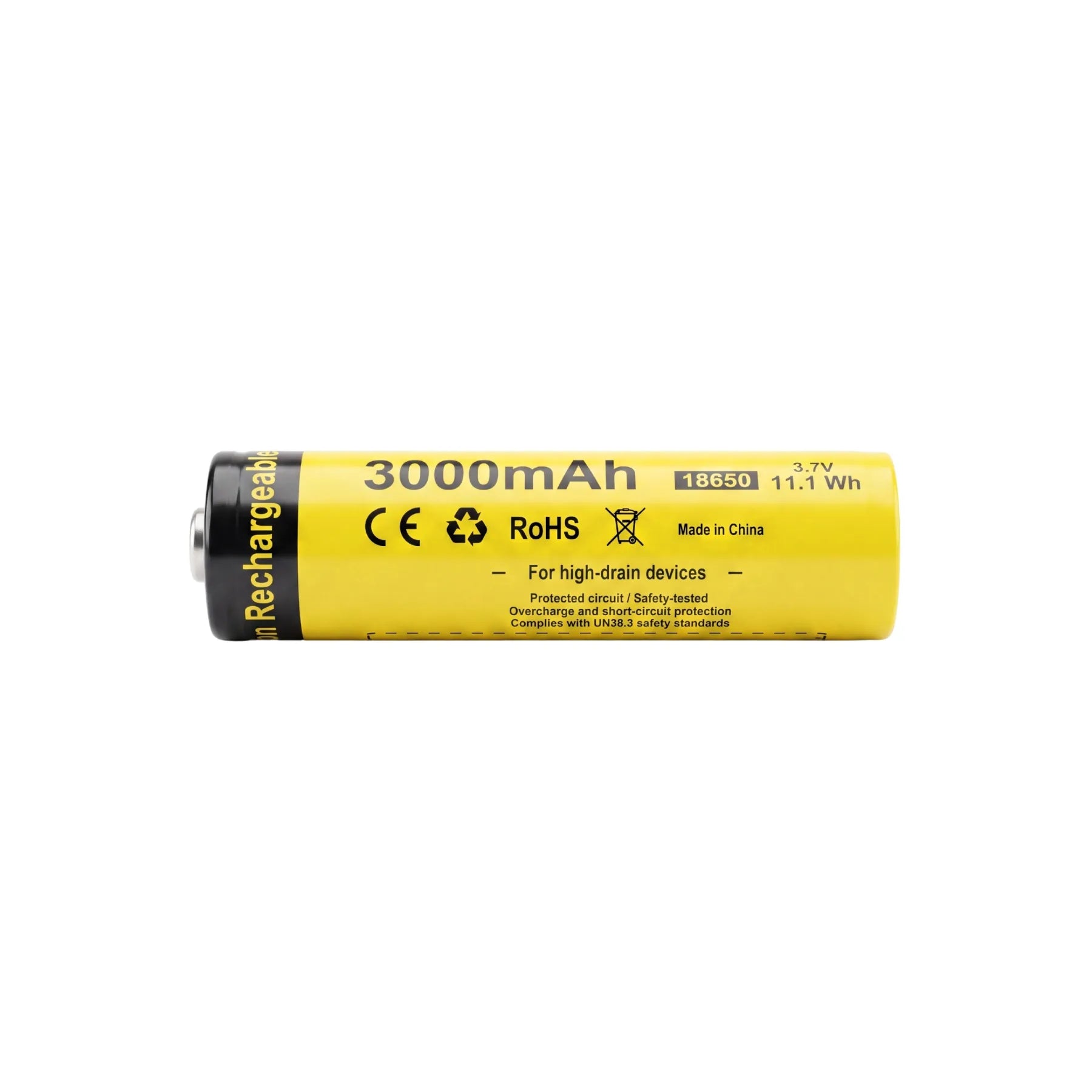 CroosBlaze® 18650 Rechargeable Battery 3000mAh - 2PCS